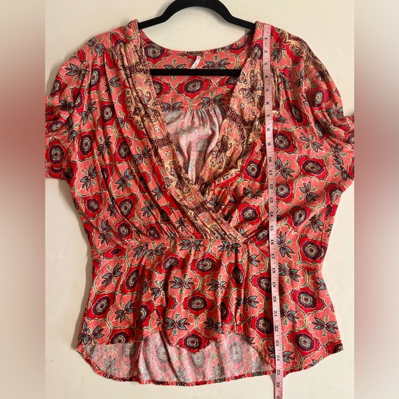 XL Free People Falling For You boho long sleeve blouse in Excellent condition XL - Picture 6 of 9
